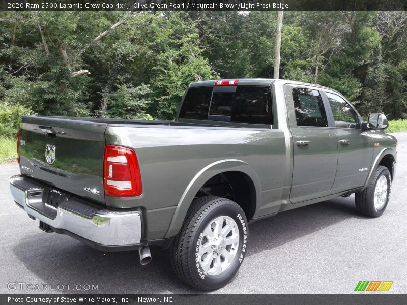 Olive Green Pearl / Mountain Brown/Light Frost Beige 2020 Ram 2500 Laramie Crew Cab 4x4