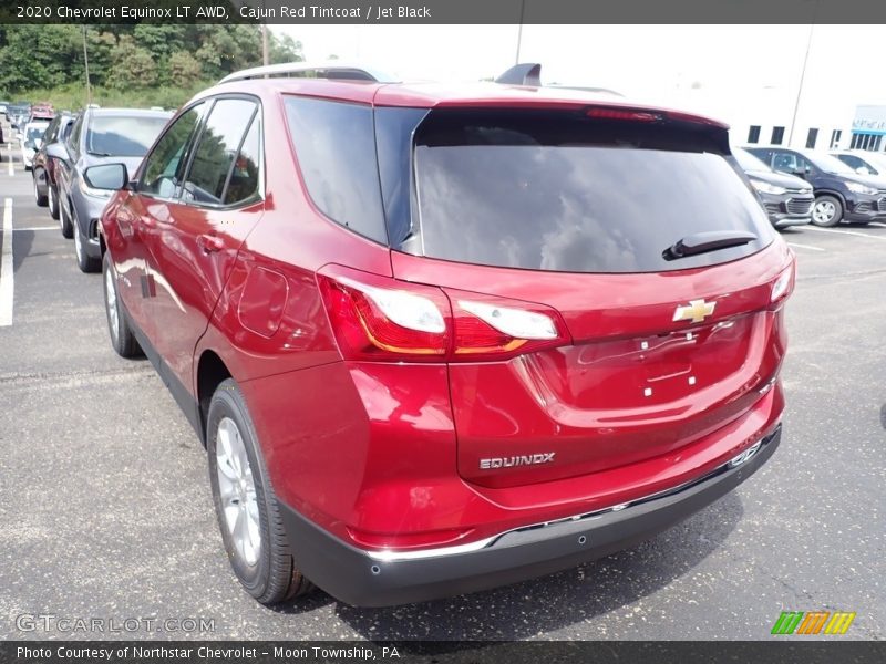 Cajun Red Tintcoat / Jet Black 2020 Chevrolet Equinox LT AWD