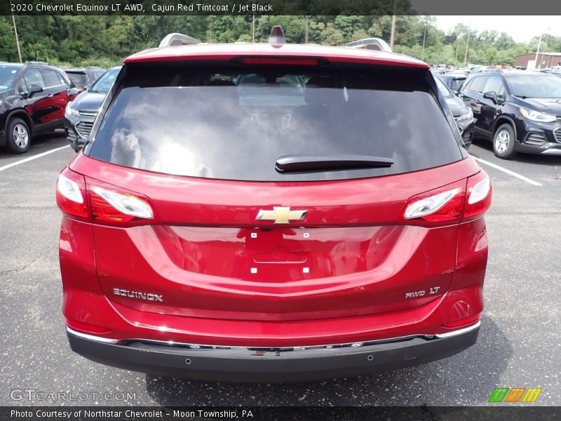 Cajun Red Tintcoat / Jet Black 2020 Chevrolet Equinox LT AWD
