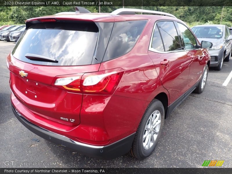 Cajun Red Tintcoat / Jet Black 2020 Chevrolet Equinox LT AWD