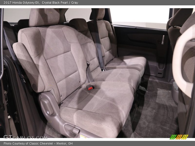 Crystal Black Pearl / Gray 2017 Honda Odyssey EX
