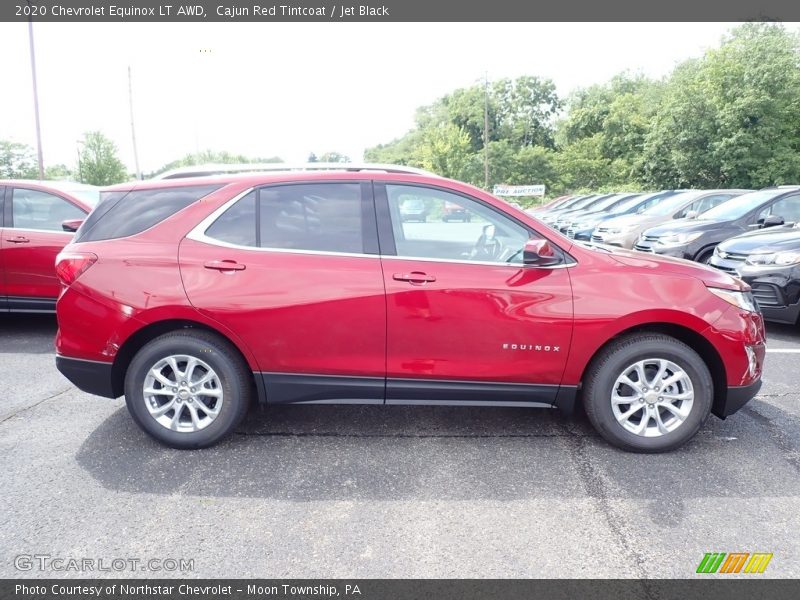 Cajun Red Tintcoat / Jet Black 2020 Chevrolet Equinox LT AWD