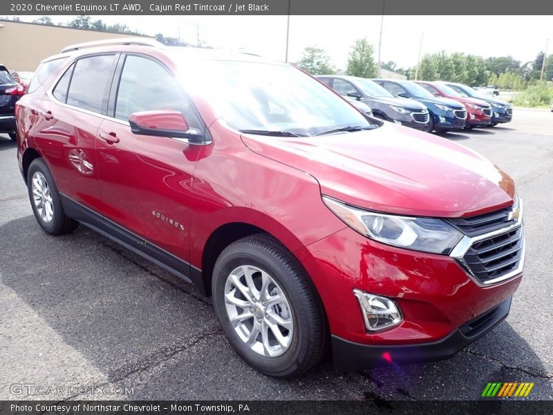 Cajun Red Tintcoat / Jet Black 2020 Chevrolet Equinox LT AWD