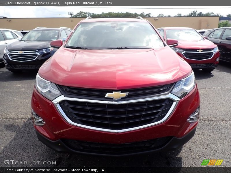Cajun Red Tintcoat / Jet Black 2020 Chevrolet Equinox LT AWD
