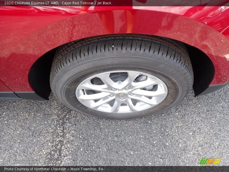 Cajun Red Tintcoat / Jet Black 2020 Chevrolet Equinox LT AWD