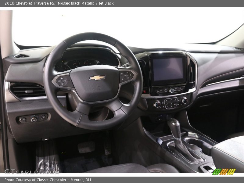 Mosaic Black Metallic / Jet Black 2018 Chevrolet Traverse RS