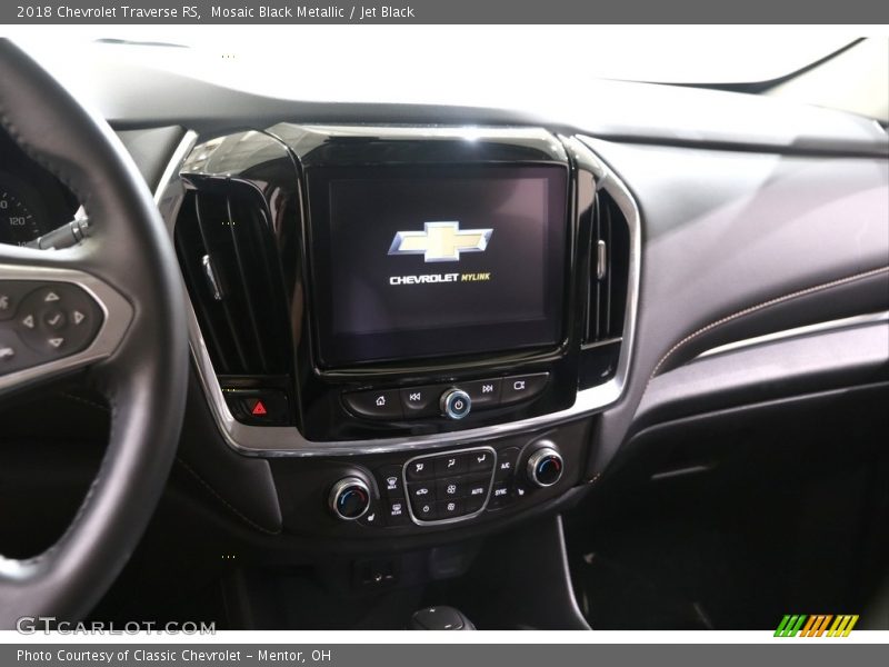Mosaic Black Metallic / Jet Black 2018 Chevrolet Traverse RS