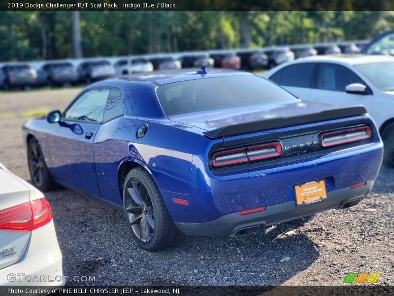 Indigo Blue / Black 2019 Dodge Challenger R/T Scat Pack