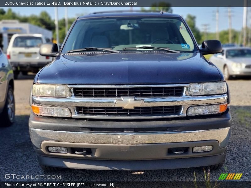 Dark Blue Metallic / Gray/Dark Charcoal 2006 Chevrolet Tahoe LS 4WD