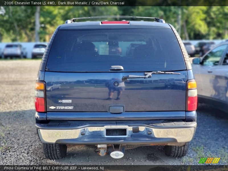 Dark Blue Metallic / Gray/Dark Charcoal 2006 Chevrolet Tahoe LS 4WD