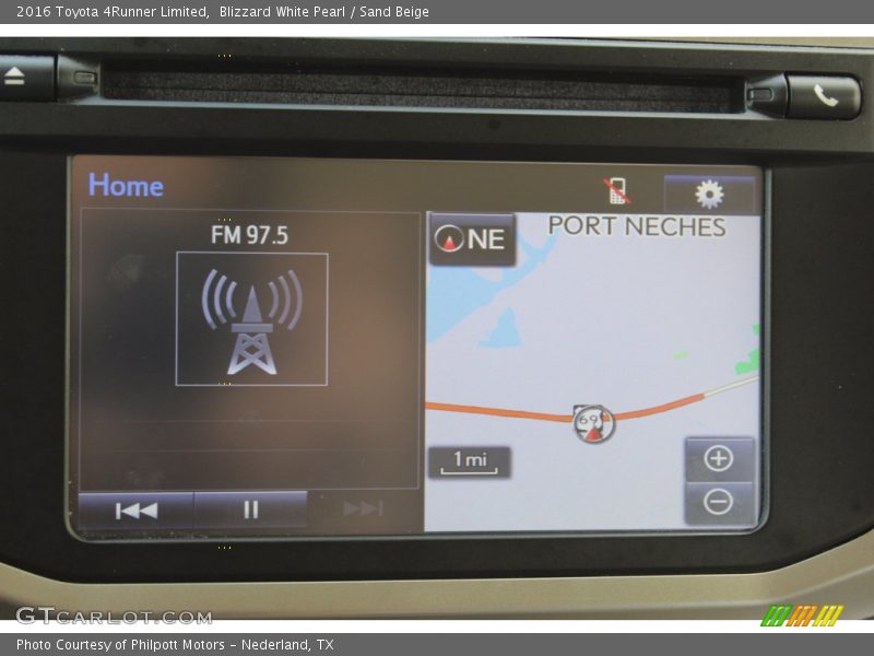 Blizzard White Pearl / Sand Beige 2016 Toyota 4Runner Limited