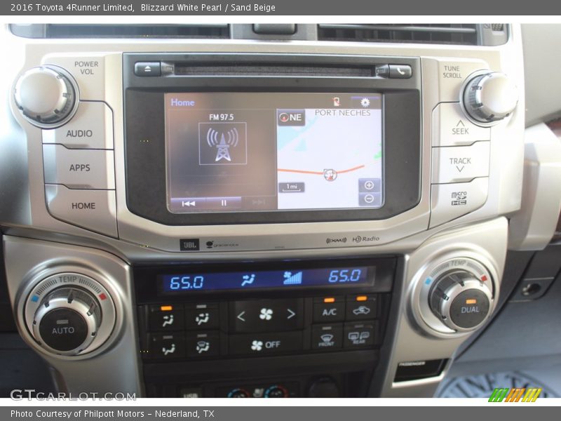 Blizzard White Pearl / Sand Beige 2016 Toyota 4Runner Limited