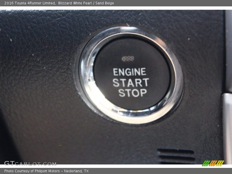 Blizzard White Pearl / Sand Beige 2016 Toyota 4Runner Limited