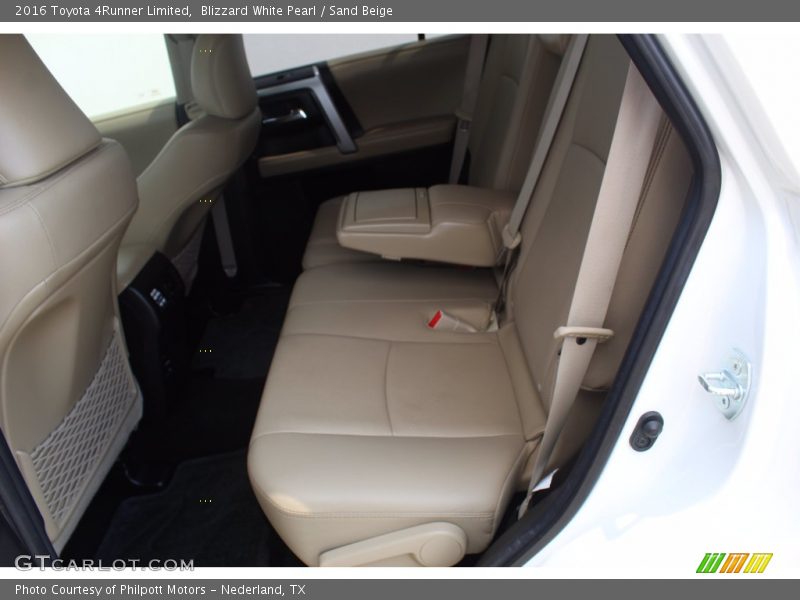 Blizzard White Pearl / Sand Beige 2016 Toyota 4Runner Limited