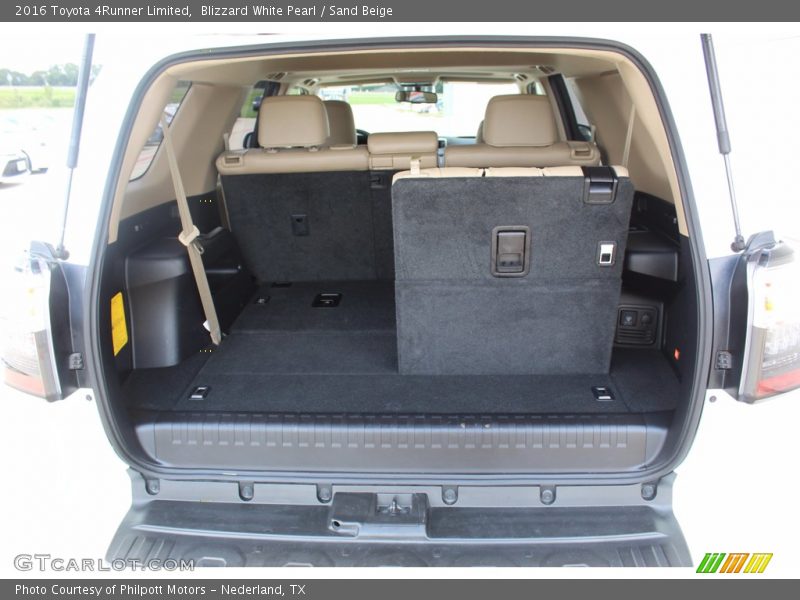 Blizzard White Pearl / Sand Beige 2016 Toyota 4Runner Limited