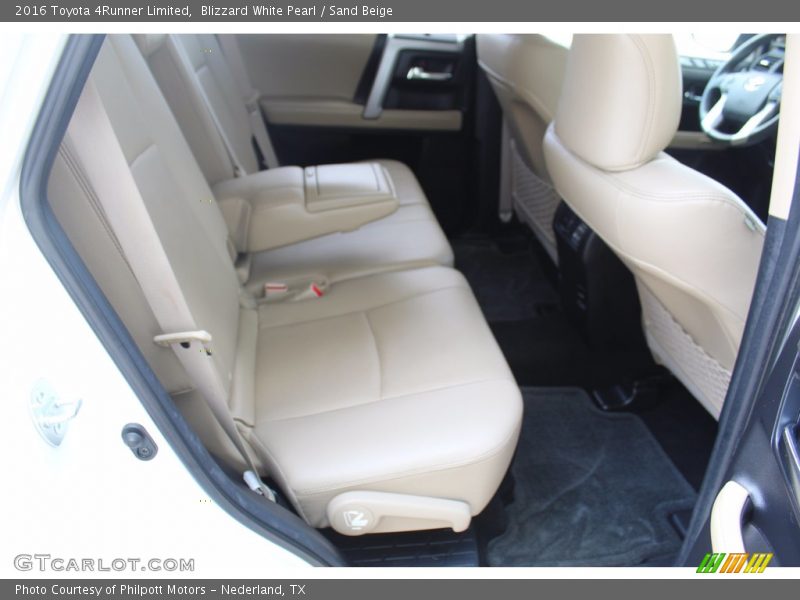 Blizzard White Pearl / Sand Beige 2016 Toyota 4Runner Limited