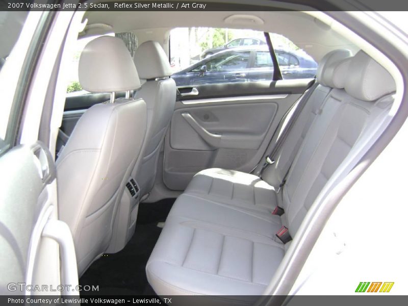Reflex Silver Metallic / Art Gray 2007 Volkswagen Jetta 2.5 Sedan