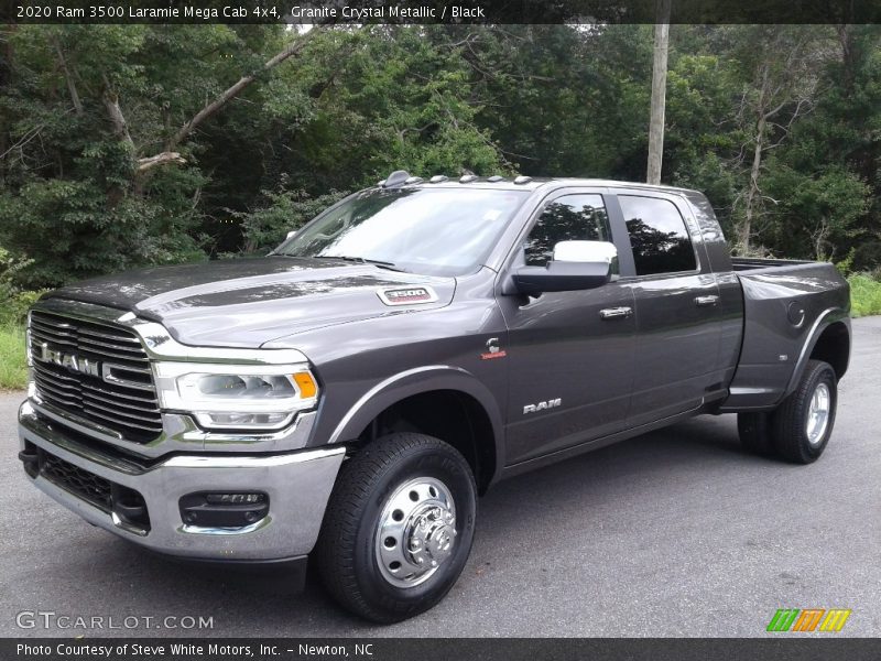 Front 3/4 View of 2020 3500 Laramie Mega Cab 4x4