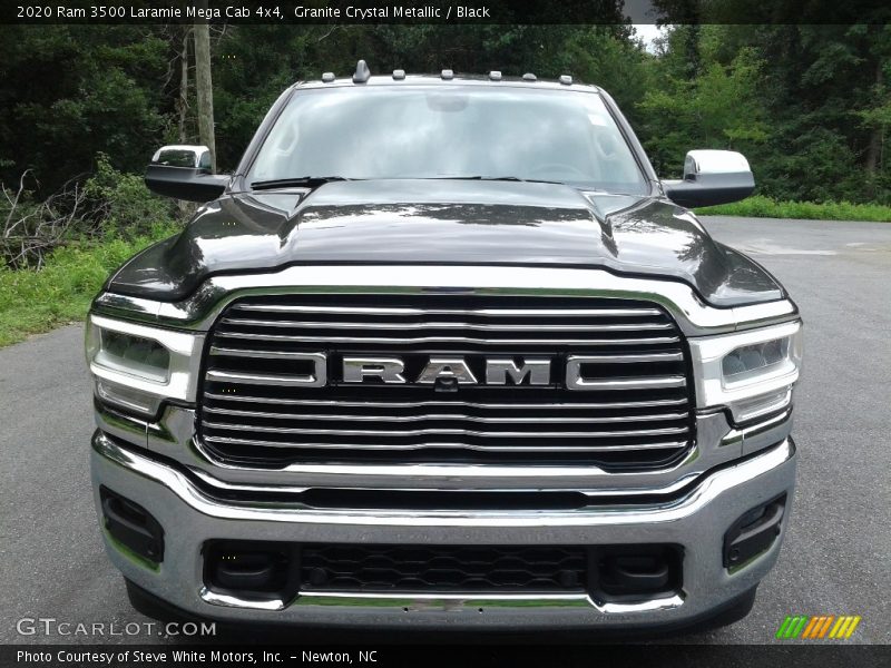 Granite Crystal Metallic / Black 2020 Ram 3500 Laramie Mega Cab 4x4