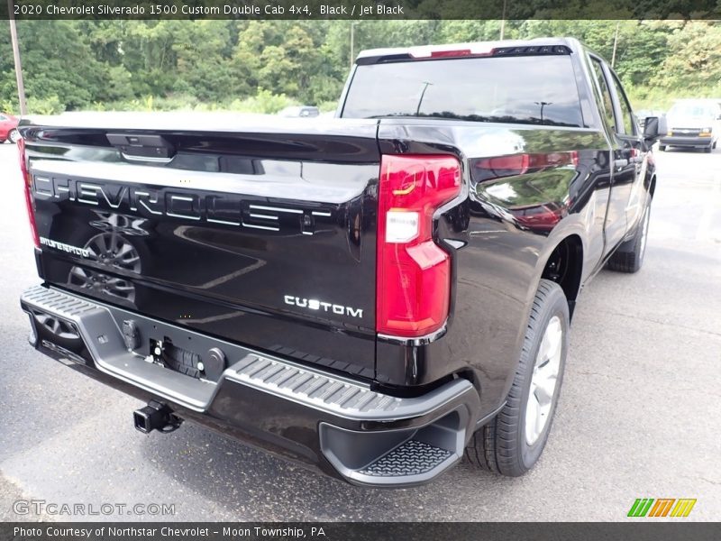 Black / Jet Black 2020 Chevrolet Silverado 1500 Custom Double Cab 4x4