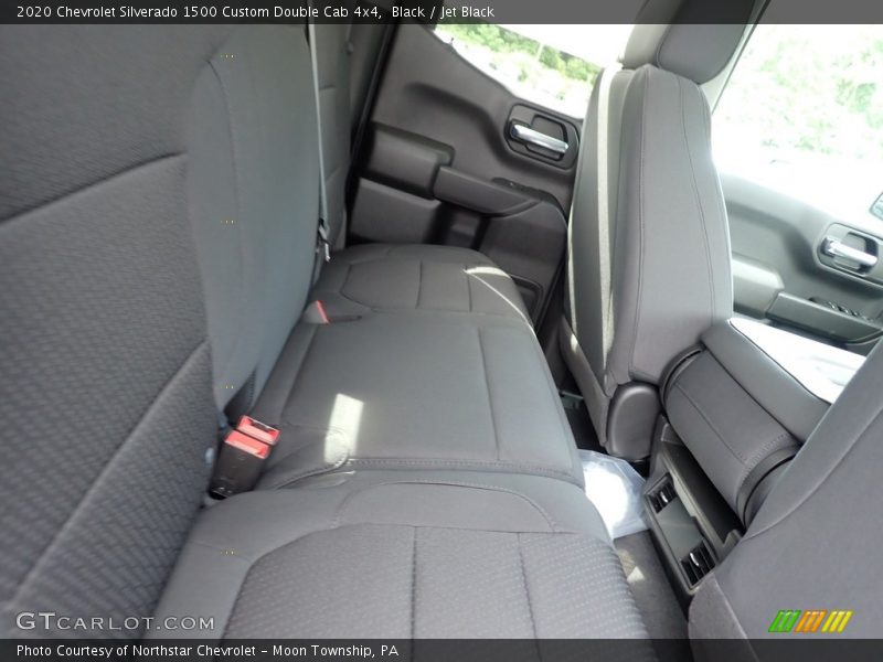 Black / Jet Black 2020 Chevrolet Silverado 1500 Custom Double Cab 4x4