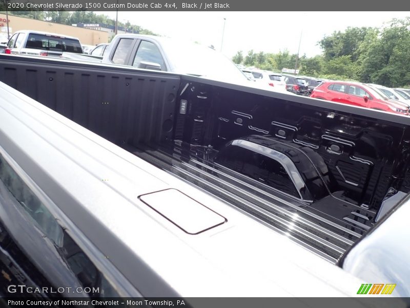Black / Jet Black 2020 Chevrolet Silverado 1500 Custom Double Cab 4x4