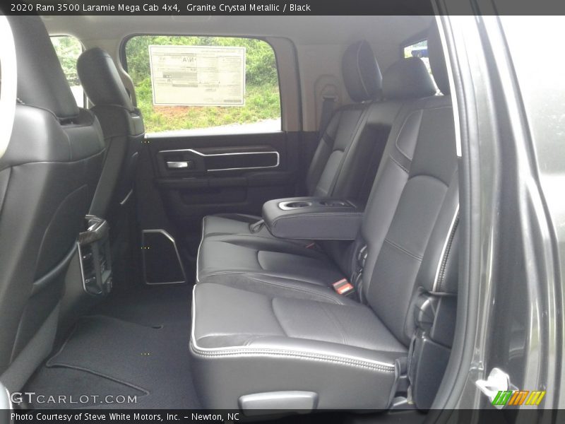 Rear Seat of 2020 3500 Laramie Mega Cab 4x4