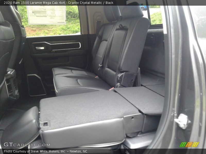 Rear Seat of 2020 3500 Laramie Mega Cab 4x4