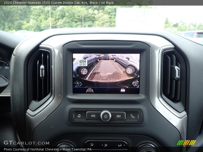Black / Jet Black 2020 Chevrolet Silverado 1500 Custom Double Cab 4x4