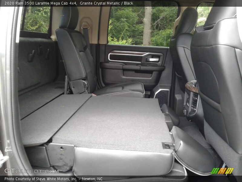 Rear Seat of 2020 3500 Laramie Mega Cab 4x4