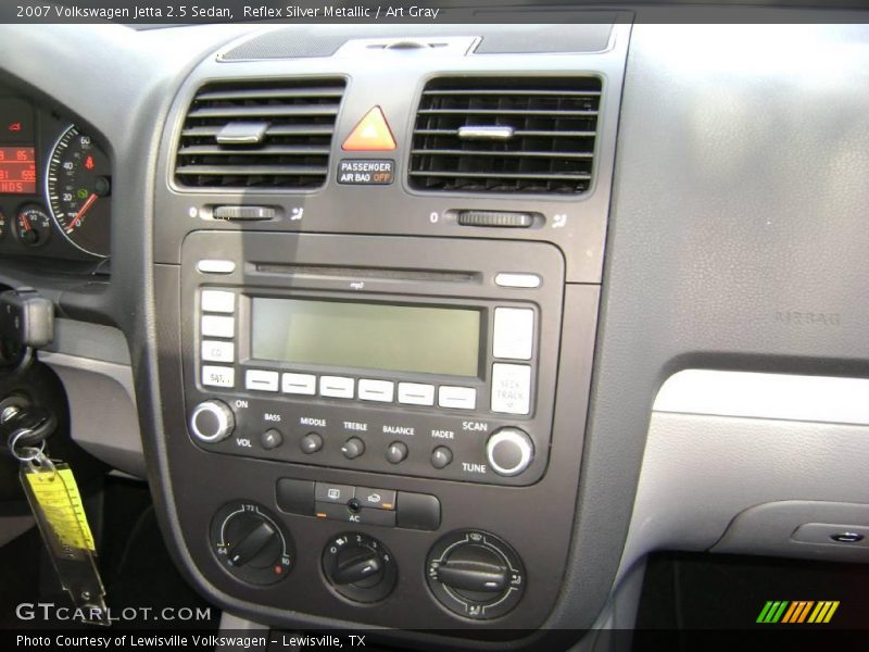 Reflex Silver Metallic / Art Gray 2007 Volkswagen Jetta 2.5 Sedan