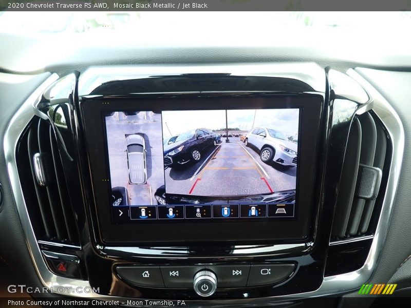 Mosaic Black Metallic / Jet Black 2020 Chevrolet Traverse RS AWD