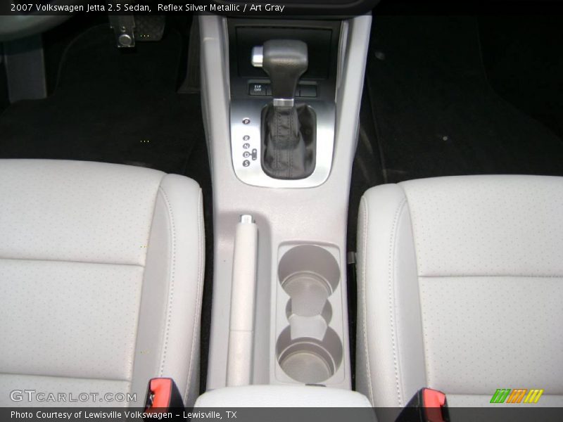 Reflex Silver Metallic / Art Gray 2007 Volkswagen Jetta 2.5 Sedan