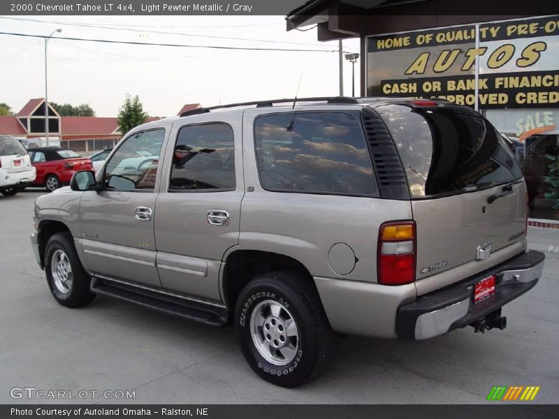 Light Pewter Metallic / Gray 2000 Chevrolet Tahoe LT 4x4