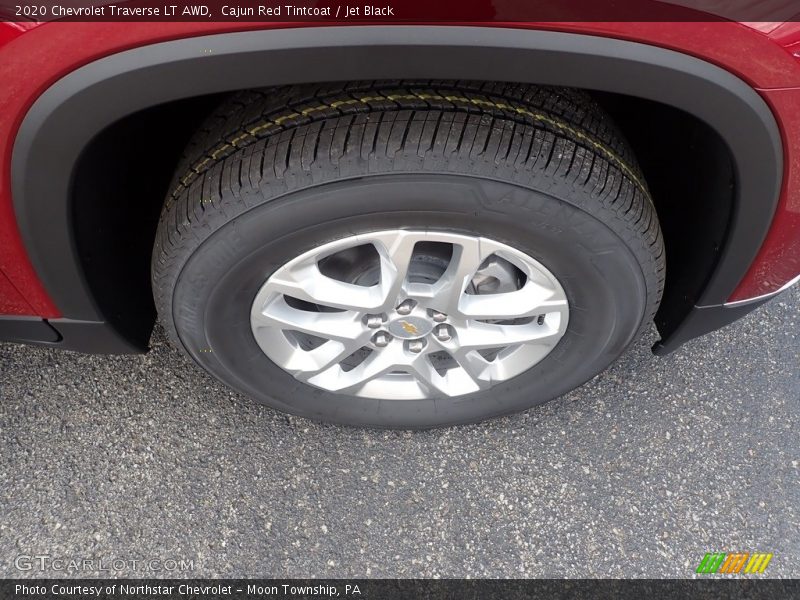 Cajun Red Tintcoat / Jet Black 2020 Chevrolet Traverse LT AWD