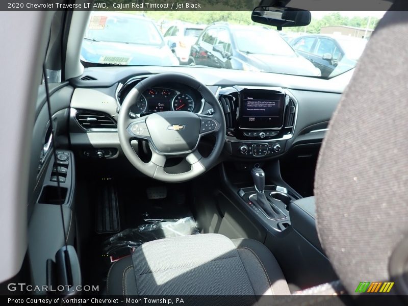 Cajun Red Tintcoat / Jet Black 2020 Chevrolet Traverse LT AWD