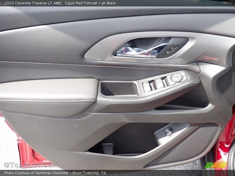Cajun Red Tintcoat / Jet Black 2020 Chevrolet Traverse LT AWD