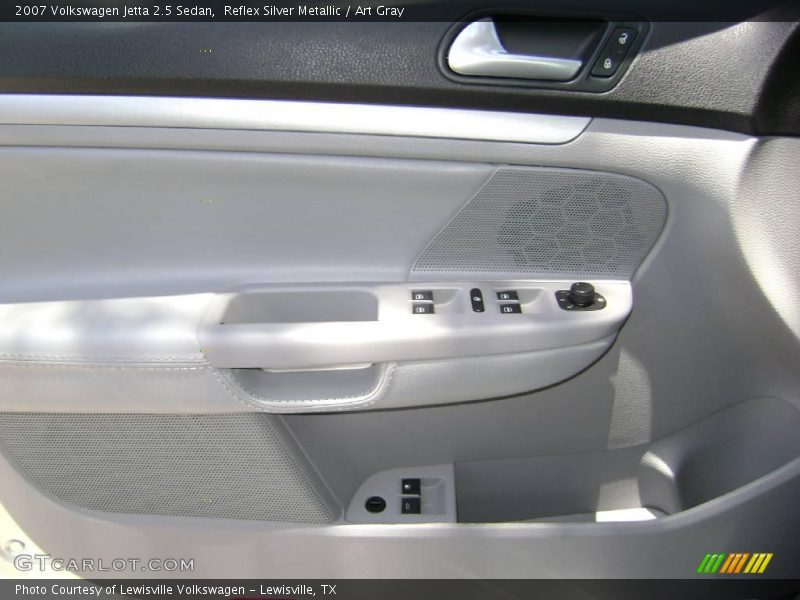 Reflex Silver Metallic / Art Gray 2007 Volkswagen Jetta 2.5 Sedan