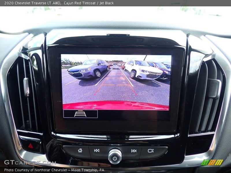 Cajun Red Tintcoat / Jet Black 2020 Chevrolet Traverse LT AWD