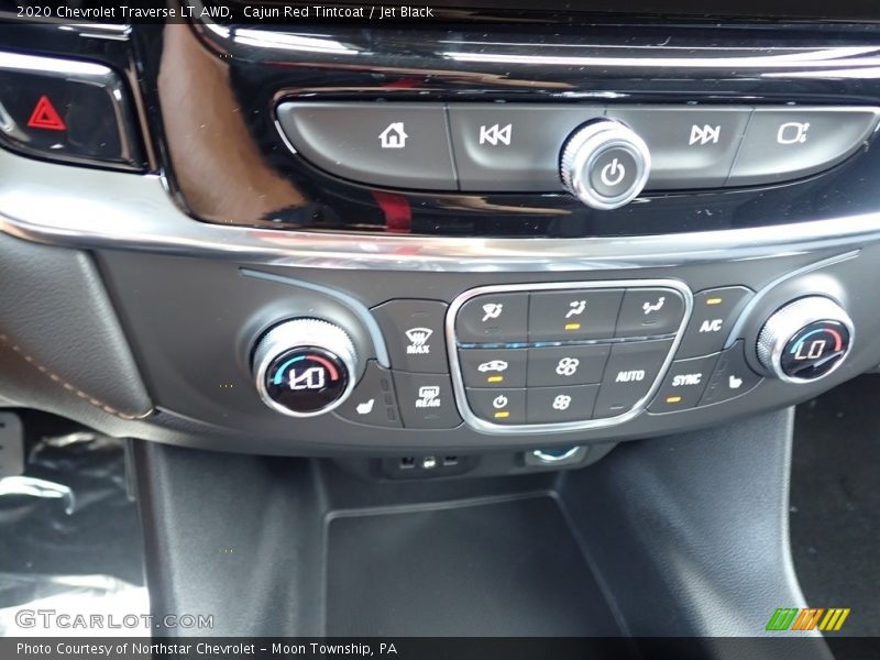 Cajun Red Tintcoat / Jet Black 2020 Chevrolet Traverse LT AWD