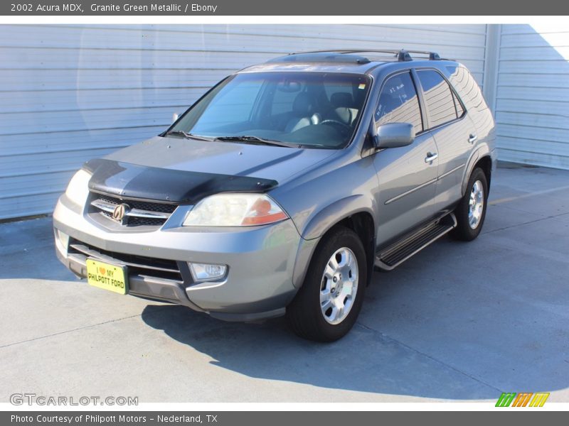 Granite Green Metallic / Ebony 2002 Acura MDX