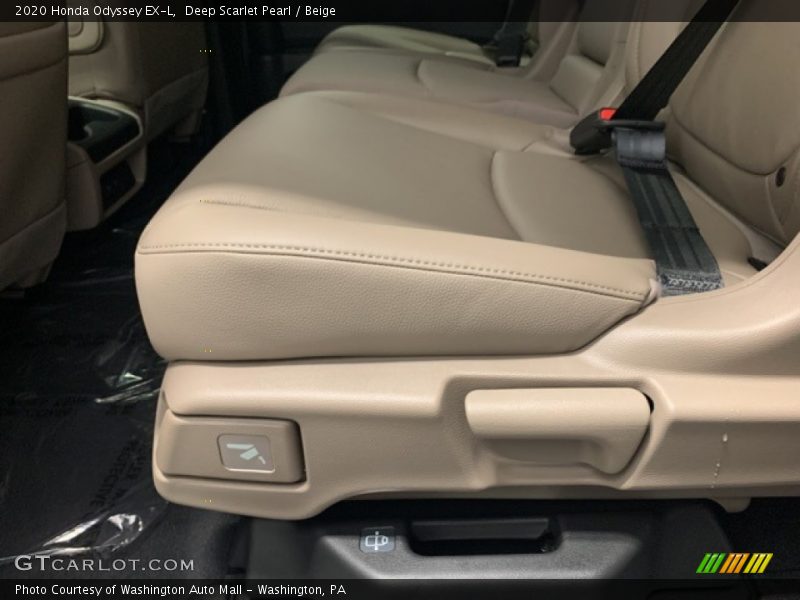 Deep Scarlet Pearl / Beige 2020 Honda Odyssey EX-L