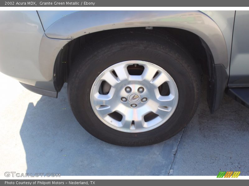 Granite Green Metallic / Ebony 2002 Acura MDX