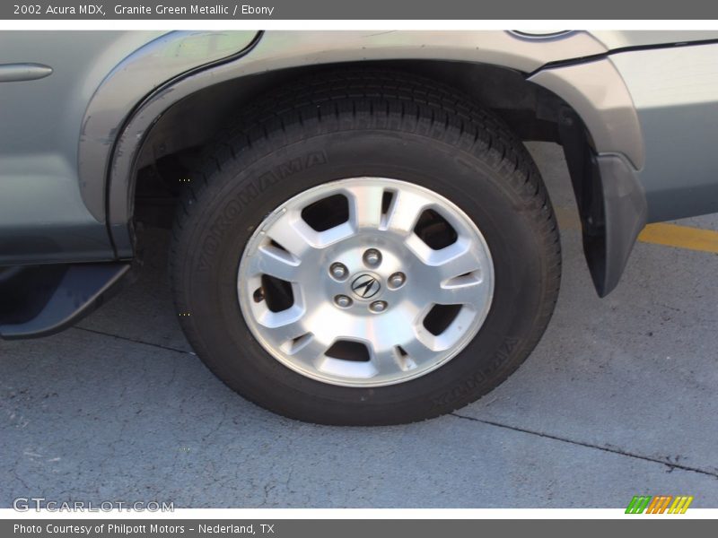Granite Green Metallic / Ebony 2002 Acura MDX