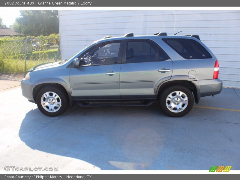 Granite Green Metallic / Ebony 2002 Acura MDX
