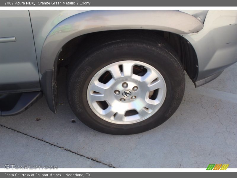 Granite Green Metallic / Ebony 2002 Acura MDX