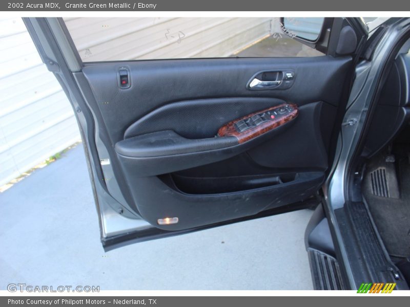 Granite Green Metallic / Ebony 2002 Acura MDX