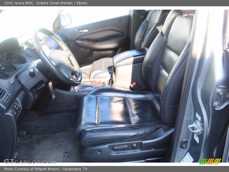 Granite Green Metallic / Ebony 2002 Acura MDX