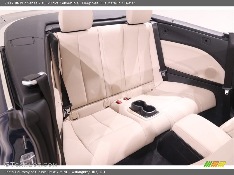 Rear Seat of 2017 2 Series 230i xDrive Convertible