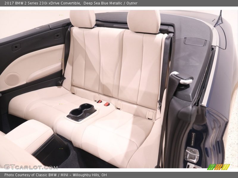 Rear Seat of 2017 2 Series 230i xDrive Convertible